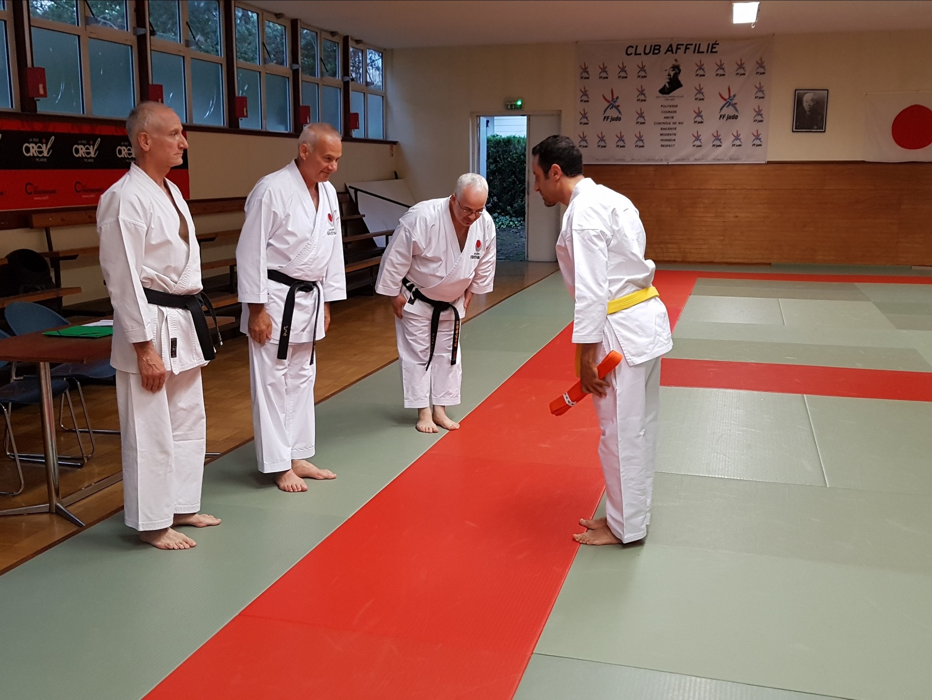 Examen kyu du 31/05/2018