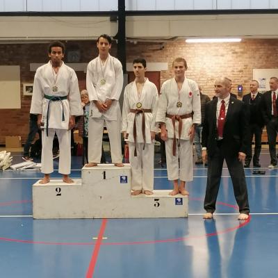 Coupe Funakoshi, à Villers st Paul, le 09/12/2023.